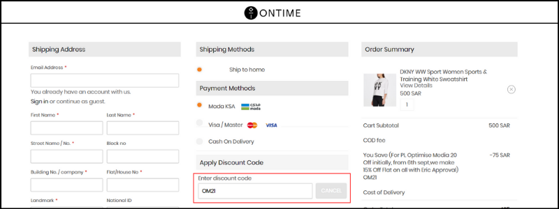 ontime-coupon-code
