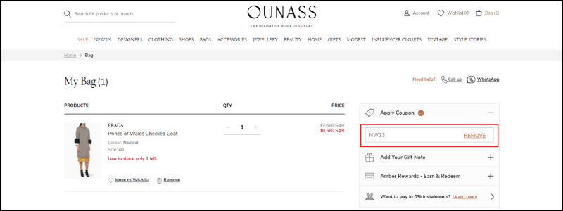 ounass-discount-code