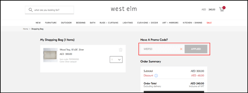 westelm-promo-code